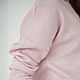 Knitted jumper with lurex oversize loose style pink. Jumpers. mozaika-rus. My Livemaster. Фото №4