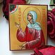 Xenia Of Petersburg.Miniature hand painted icon. Icons. svetmiru. My Livemaster. Фото №6