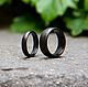 Обручальные кольца из карбона от WickerRing