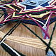 Плетёная мандала `Звезда надежды`
8 лучей, 45 см, 
Вручную окрашенная шерсть из Мексики