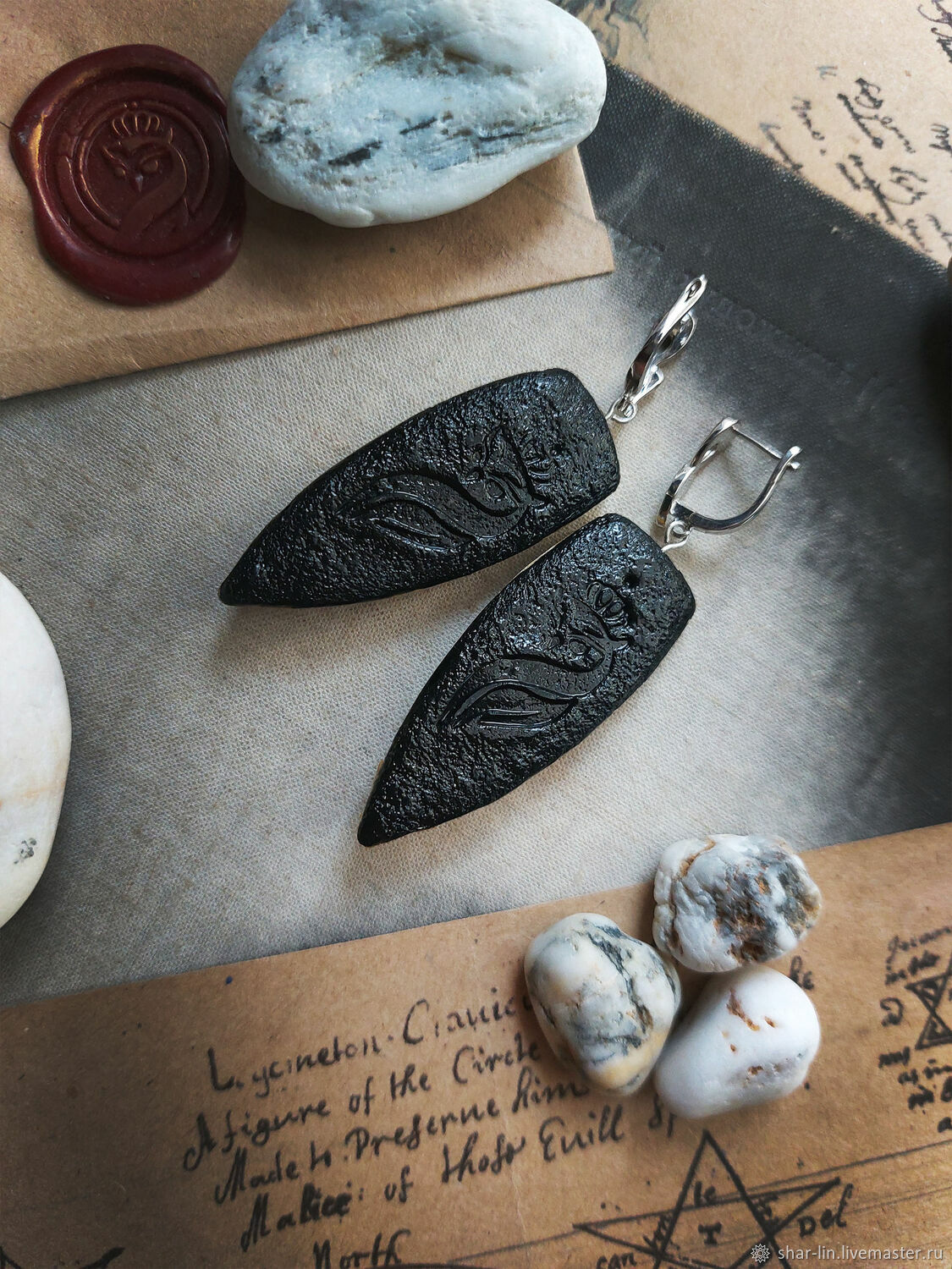 Серьги "Мухоморы" - с жемчугом в стиле Модерн – заказать на Ярмарке ...