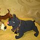 Bulldog Hercule. Stuffed Toys. Lebedeva Lyudmila (knitted toys). My Livemaster. Фото №6