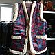 Women's sheepskin fur vests 44,46,48, Vests, Moscow,  Фото №1