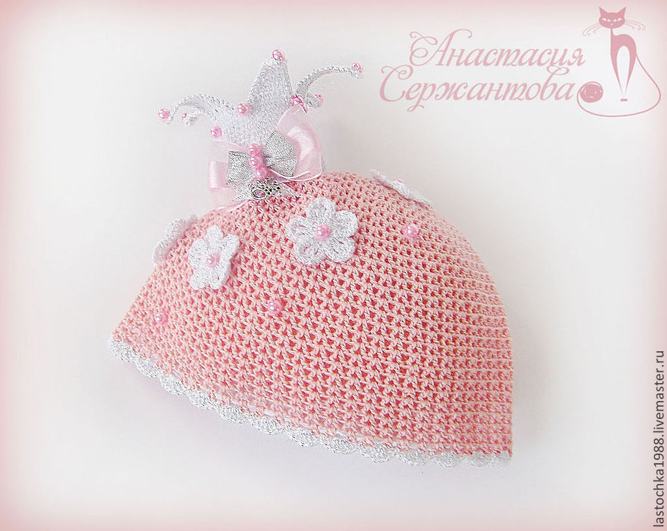 Летняя шапочка "Принцесса" – купить в интернет-магазине на Ярмарке ...