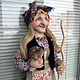 Baba Yaga with a stick. Stuffed Toys. With smile. Online shopping on My Livemaster.  Фото №2