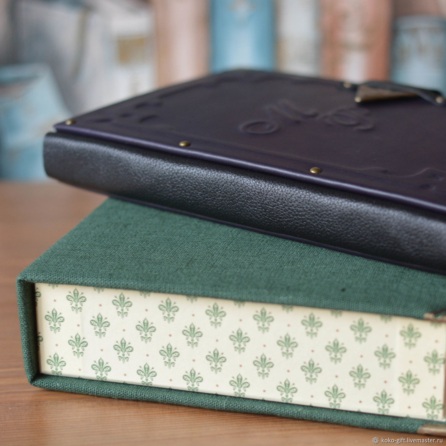 Именной блокнот в кожаном переплете в интернет-магазине Ярмарка ...