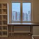 Подоконник рабочее место из дуба. Мебель для детской. Fakturafm. Интернет-магазин Ярмарка Мастеров.  Фото №2