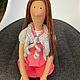 Tilda doll in a pink sundress. Tilda Dolls. Textil-KUKLA dolls and toys. Online shopping on My Livemaster.  Фото №2
