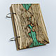 Copy of Copy of Sketchbook A6 wood cover "Lilys". Notebooks. EVAG. Online shopping on My Livemaster.  Фото №2