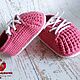 Booties knitted Sneakers sneakers Shoes. Babys bootees. Baby Slipper - Hand Made Booties (baby-shoe). Online shopping on My Livemaster.  Фото №2