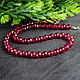 Order Chic red ruby spinel beads. naturalkavni. Livemaster. . Beads2 Фото №3