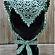 Косынка крючком из хлопка. Косынка кроше женская. Косынки. Multi Color Crochet (voronkova-olga). Ярмарка Мастеров.  Фото №6