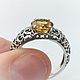 Ring with citrine 'Jurit', Rings, Moscow,  Фото №1