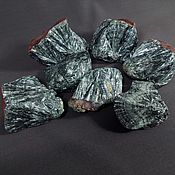 Хризоколла с азуритом, камень для коллекции