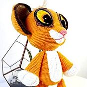 Куклы и игрушки handmade. Livemaster - original item The lion cub by MK Elena Belova.. Handmade.