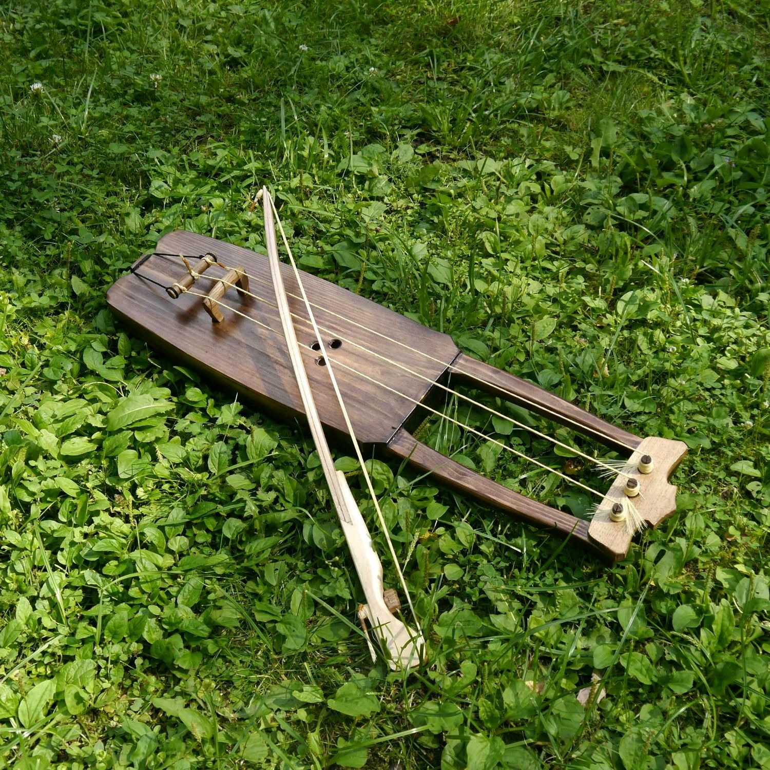 Тагельхарпа 3 струнная (скандинавская смычковая лира), Другие инструменты, Москва,  Фото №1