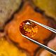 Hessonite гранат 2+ ct. Кабошоны. Звездопад (только натуральные камни). Интернет-магазин Ярмарка Мастеров.  Фото №2
