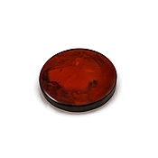 Материалы для творчества handmade. Livemaster - original item Cabochon made of natural stone, cabochon made of amber 14 mm. Handmade.