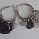 Заказать Винтаж: Винтажные  серьги- кольца с подвесками. Lorena.bijoux. Ярмарка Мастеров. . Серьги винтажные Фото №3
