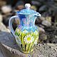 Ceramic painted jug. Pitchers. Marisavesennaya ceramics. Online shopping on My Livemaster.  Фото №2