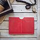 Order Crab Red Passport Case. Mox workshop. Livemaster. . Business card holders Фото №3