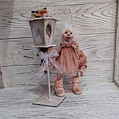 Куклы и игрушки handmade. Livemaster - original item Doll interior, collectible, textile 