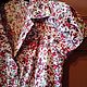 blouse: Women's Short Sleeve Blouse. Blouses. victoriatkani. Online shopping on My Livemaster.  Фото №2