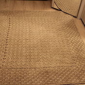 Для дома и интерьера handmade. Livemaster - original item The carpet is jute.tight.any size.. Handmade.