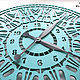 Настенные часы "Анкона" лазурные. Watch. art-clock (art-clock). Online shopping on My Livemaster.  Фото №2
