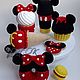 Yummy ' Mickey and Minnie mouse'. Doll food. KnitOK. Online shopping on My Livemaster.  Фото №2