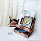 Order A set of 'Elegy' - box and pencil holder. Decoupage - decor. Livemaster. . Box Фото №3