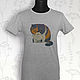 Order Kotofey T-Shirt. decades. Livemaster. . T-shirts Фото №3