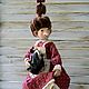 Author's collectible doll Clava. Dolls. Natalia Mikhailova. My Livemaster. Фото №5