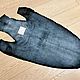 Piel de raya, color negro, acabado suave, no pulido, ancho 25 cm. Leather. SHOES&BAGS. My Livemaster. Фото №4