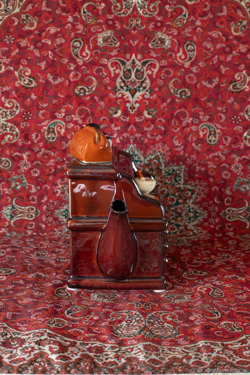 Винтаж: Чайники винтажные: чайник виде рабочий стол Джеймса Херриота ...