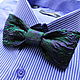 Peacock bow tie'. Ties. nadinbant (Nadinbant). Online shopping on My Livemaster.  Фото №2