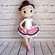  Кукла балерина, танцовщица с фламинго. Амигуруми куклы и игрушки. Moimir7787. Ярмарка Мастеров.  Фото №5