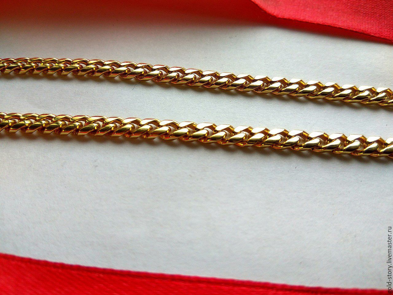 Плетение цепочек из золота панцирное