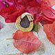 Кольцо с арахисовым обсидианом. Кольца. Karma-jewelry. Ярмарка Мастеров.  Фото №8