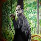 Заказать Фосфорная картина "Барон Суббота" Néhémy Pierre-Dahomey. ART: Vera Lee Raven. Ярмарка Мастеров. . Картины Фото №3