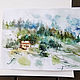 Watercolor set 'Summer', set and 6 paintings on paper. Pictures. Annet Loginova. My Livemaster. Фото №4