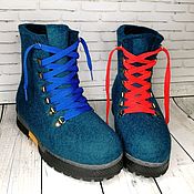 Обувь ручной работы handmade. Livemaster - original item Felted boots 