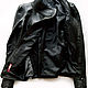 Leather jacket with a high shoulder. Outerwear Jackets. Lollypie - Modiste Cat. My Livemaster. Фото №4