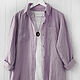 Women's shirt made of 100% linen, Shirts, Tomsk,  Фото №1