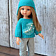  Knitted sweater for Paola Reina doll 32 cm. Clothes for dolls. khobbi (01anna-dolls). My Livemaster. Фото №4