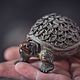 Order Frog turtle and Dragon box burner figurine netsuke. ket-di. Livemaster. . Figurine Фото №3