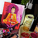 Картина Будда "Медитация" Йога декор, Дзен стиль. Картины. Картина от Ани. Ярмарка Мастеров.  Фото №6