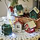 Gift set 'Houses in a box'. Christmas decorations. NashaSasha. Online shopping on My Livemaster.  Фото №2