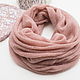 Snudy: Snood women's knitted kid mohair in two turns. Snudy1. Scarfland. My Livemaster. Фото №4
