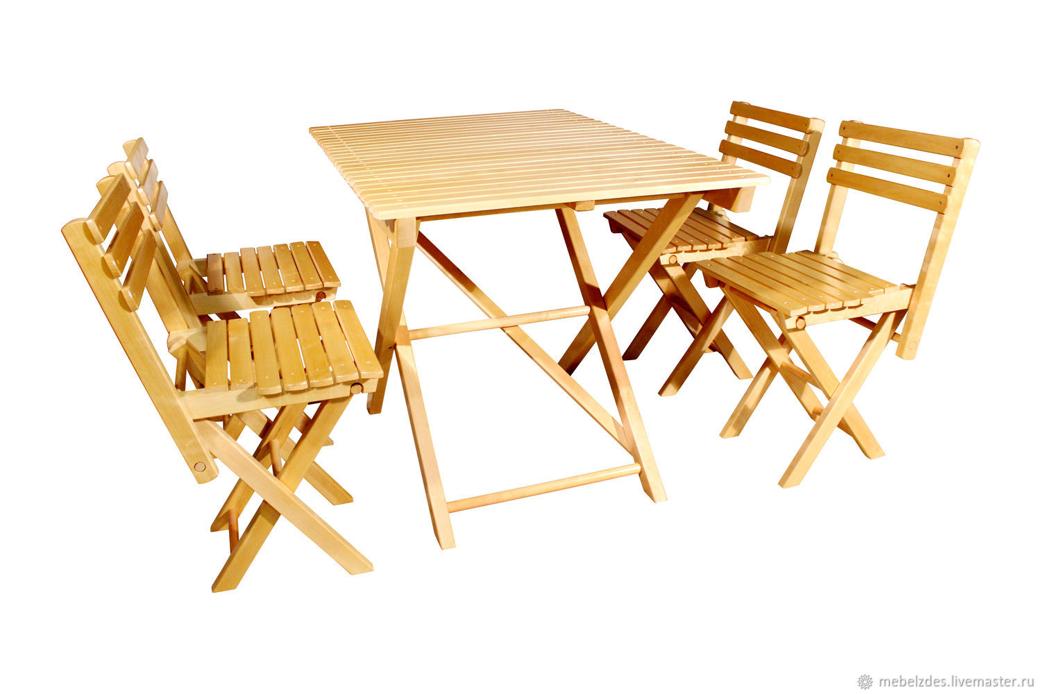 Дачный набор стол и стулья